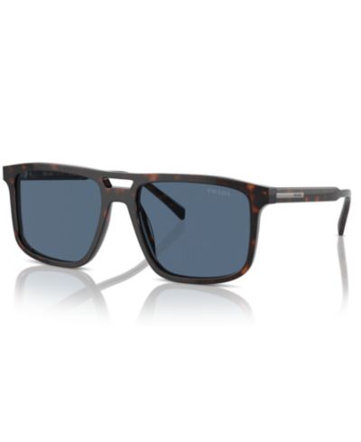 Prada солнцезащитные очки Men's Iconic Plaque Rectangular, PR A22S