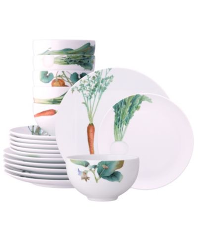 Noritake Kyoka Shunsai набор столовой посуды 18-Piece, на 6 персон