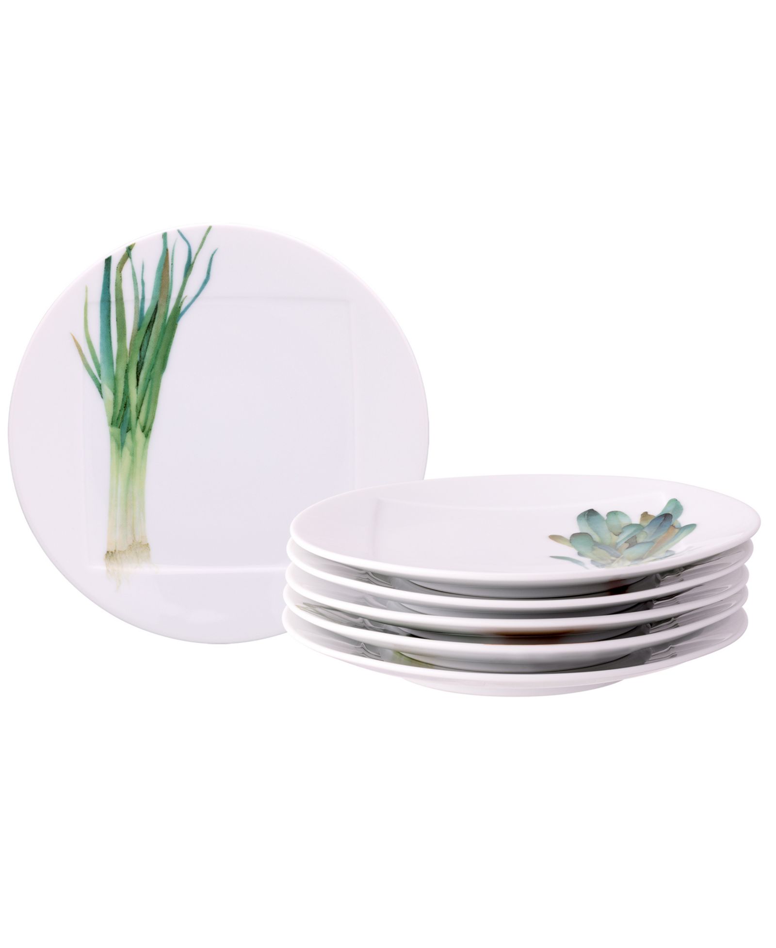 Noritake Kyoka Shunsai набор ассорти из 6 тарелок для закусок, 6"