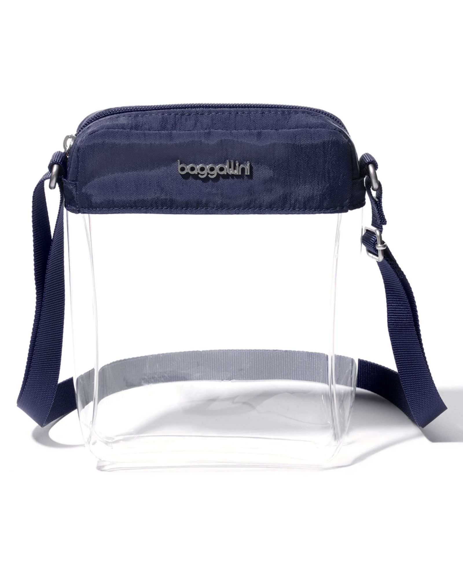 Baggallini Clear Stadium Explorer Crossbody сумка