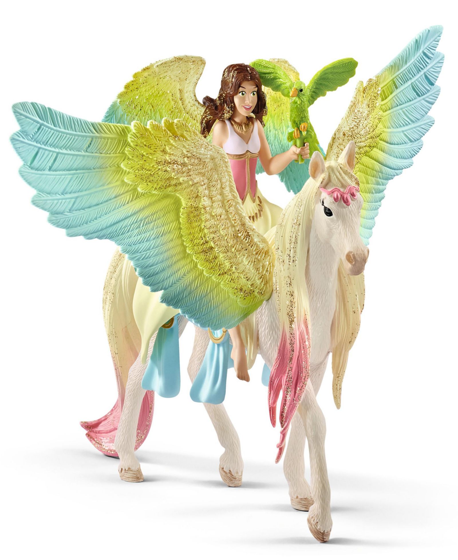 Игровой набор Schleich Bayala Fairy Surah с фигуркой Pegasus с блестками