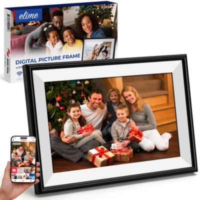 ELIME 10.1" WiFi Frameo Digital Picture Frame - 32GB Built in Storage