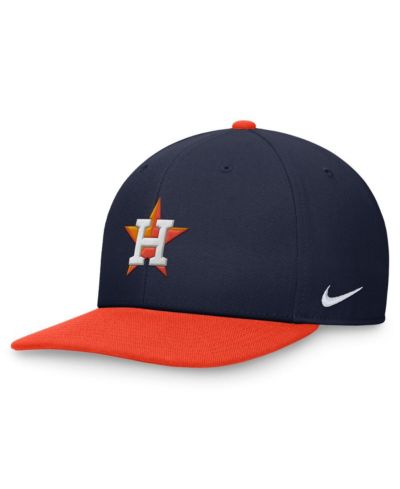 Мужская кепка Nike Navy Orange Houston Astros Evergreen Two-Tone Snapback