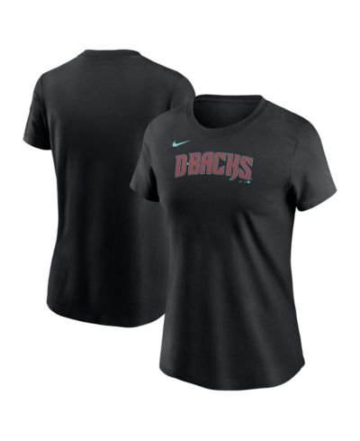 Женская футболка Nike Black Arizona Diamondbacks Wordmark