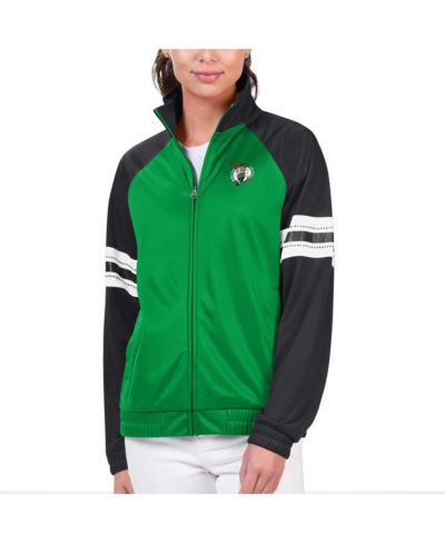 Женская спортивная куртка G-III 4Her by Carl Banks Boston Celtics Kelly Green с пайетками