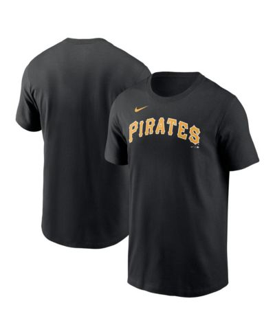 Men's Nike Black Pittsburgh Pirates Fuse Wordmark T-shirt