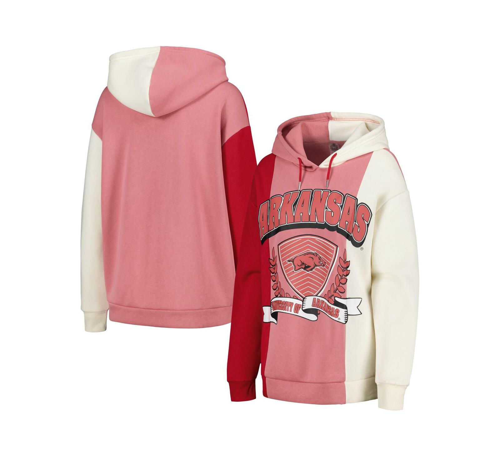 Женское худи Gameday Couture Cardinal Arkansas Razorbacks Hall of Fame Colorblock Pullover