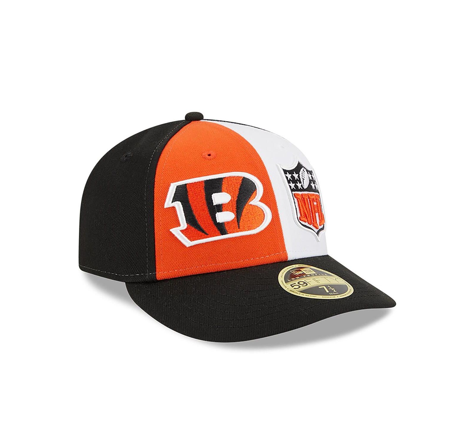New Era кепка Cincinnati Bengals 2023 Sideline Low Profile 59FIFTY Fitted Hat