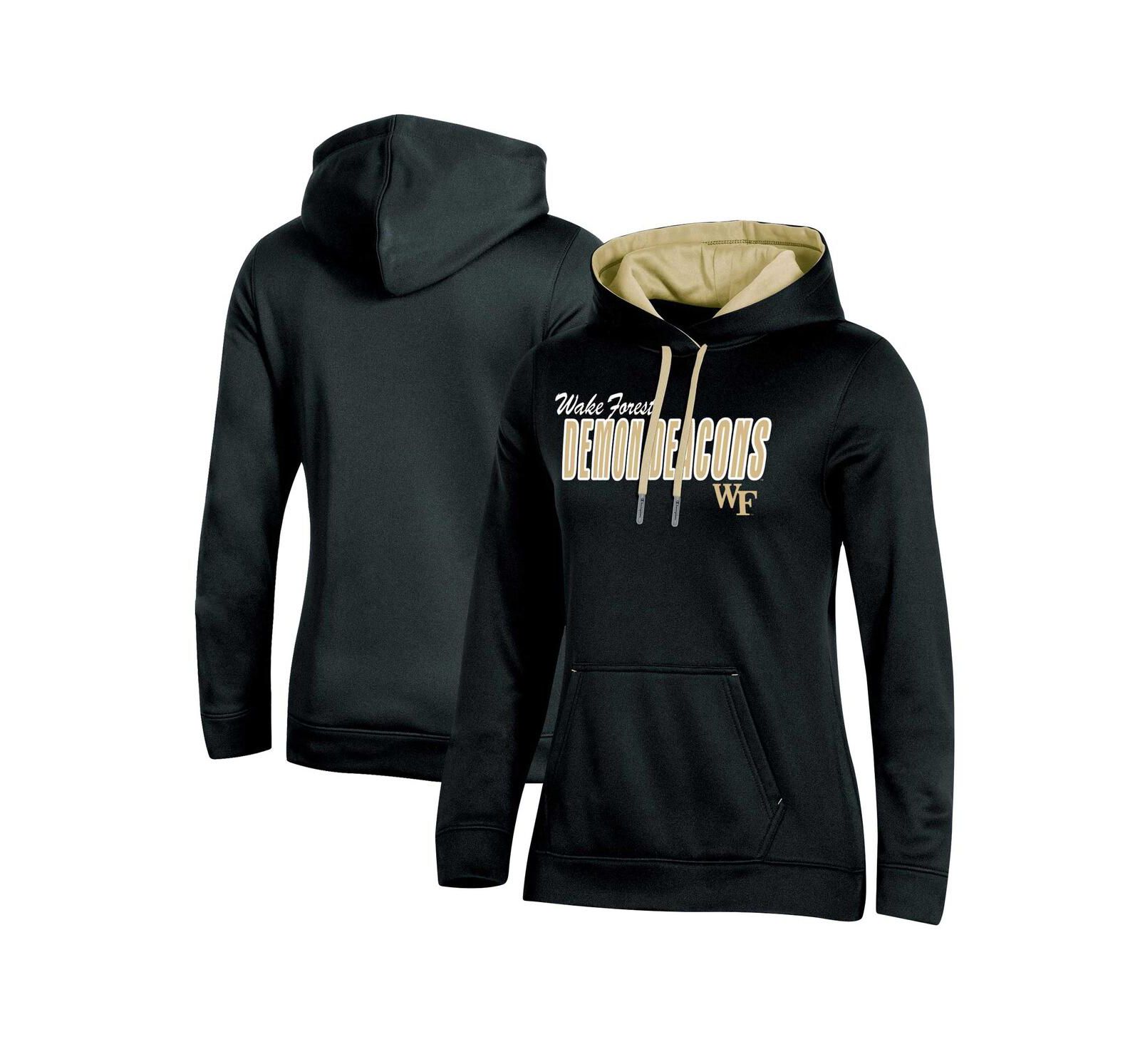 Женская толстовка Champion Black Wake Forest Demon Deacons