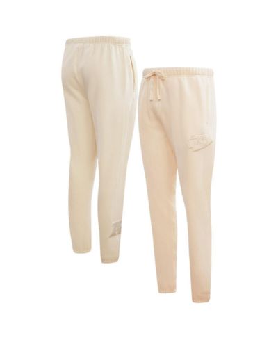 Мужские флисовые спортивные брюки Pro Standard Cream Kansas City Chiefs