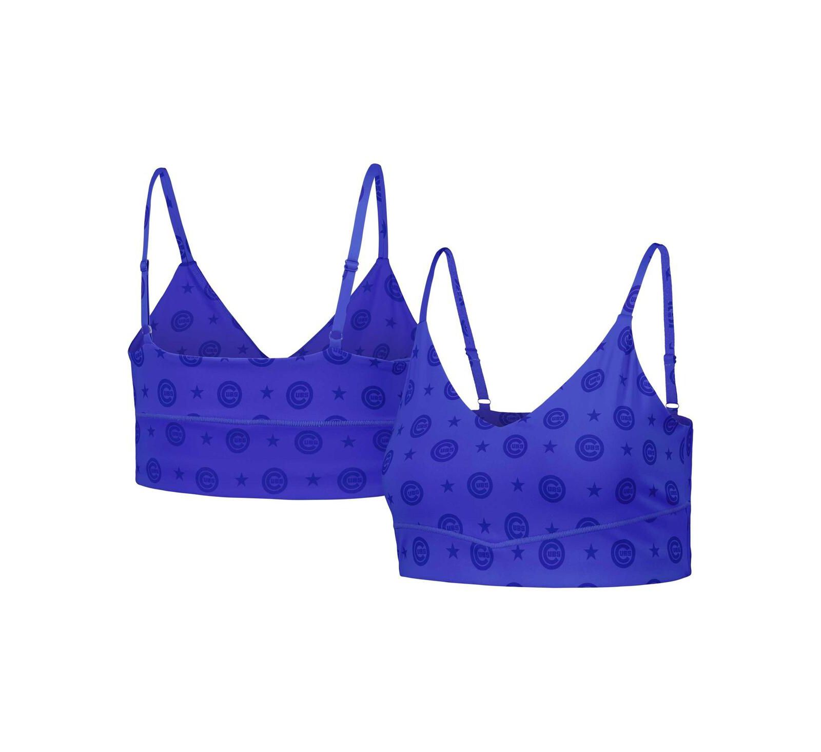 Women's Terez Royal Chicago Cubs Active Bra