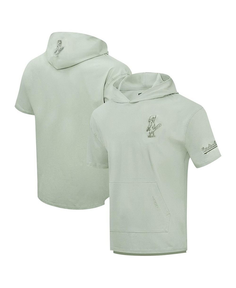 Мужское худи Pro Standard Green St. Louis Cardinals Neutral Short Sleeve Pullover