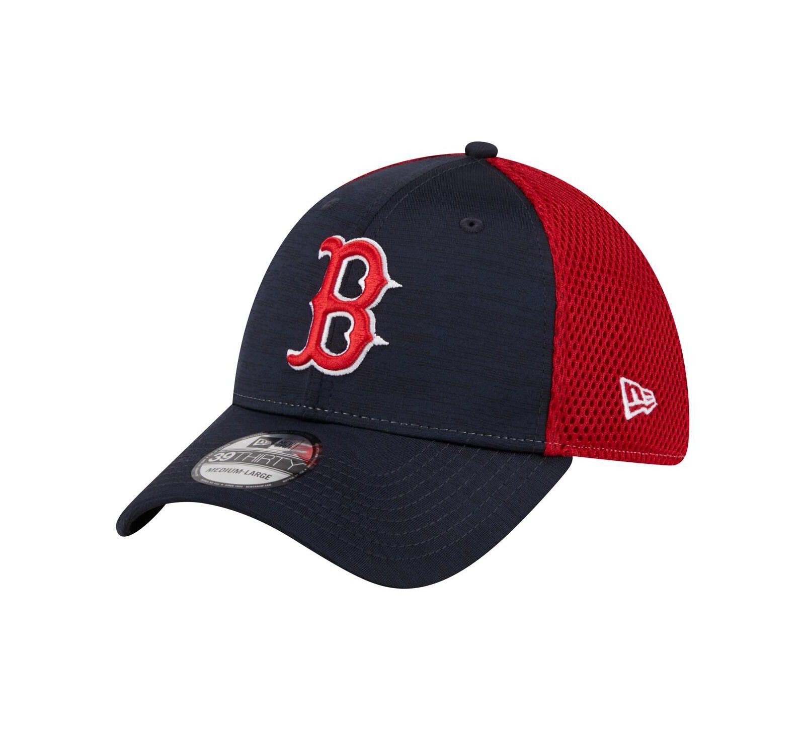 Мужская кепка New Era Navy Boston Red Sox Neo 39THIRTY Flex Hat