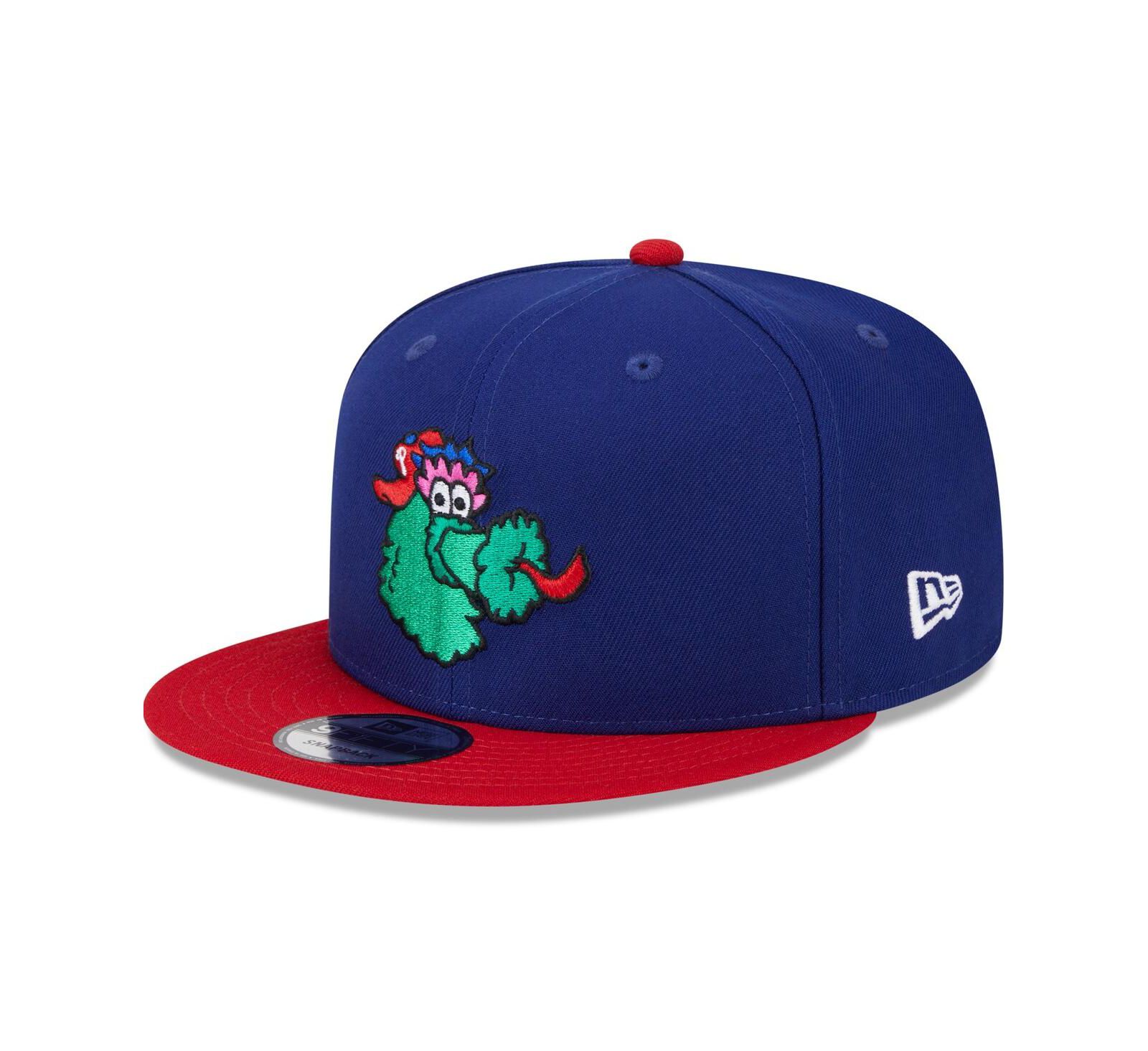 New Era Мужская кепка Philadelphia Phillies 2024 Batting Practice 9FIFTY Snapback, темно-синяя