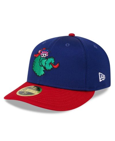 New Era Мужская кепка 59FIFTY Philadelphia Phillies 2024 Batting Practice, темно-синий