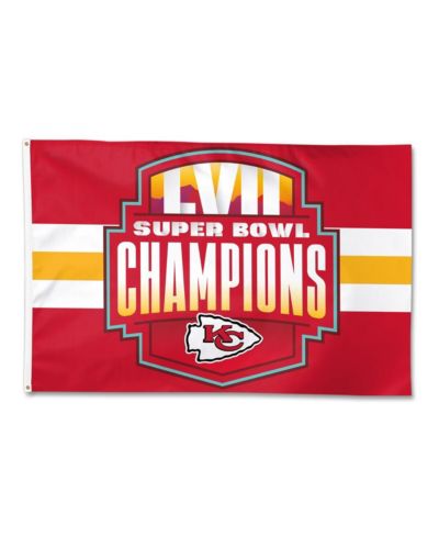 Wincraft Kansas City Chiefs 2023 Red Friday флаг, 4' x 6', односторонний deluxe