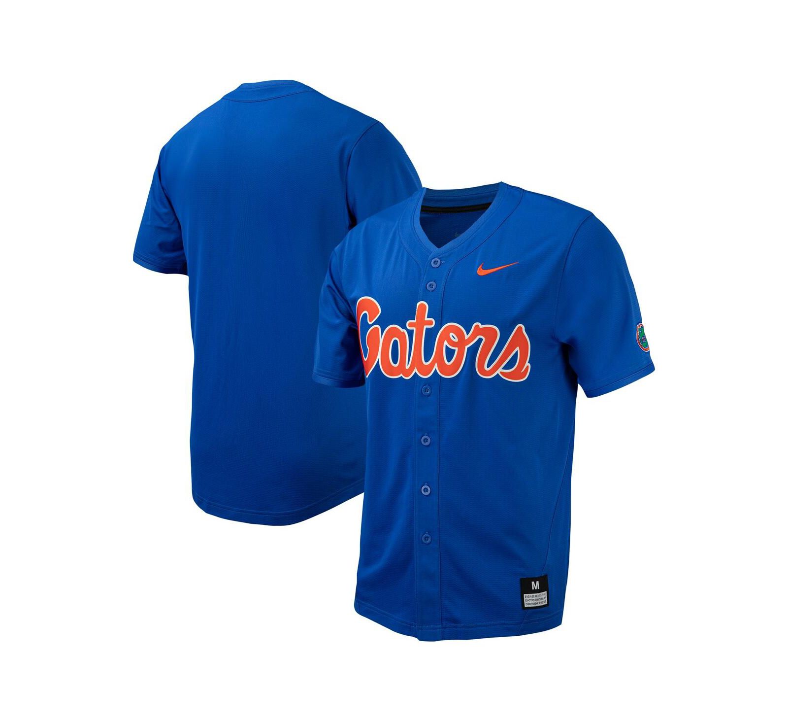 Nike Мужской бейсбольный джерси Florida Gators Replica, королевский синий