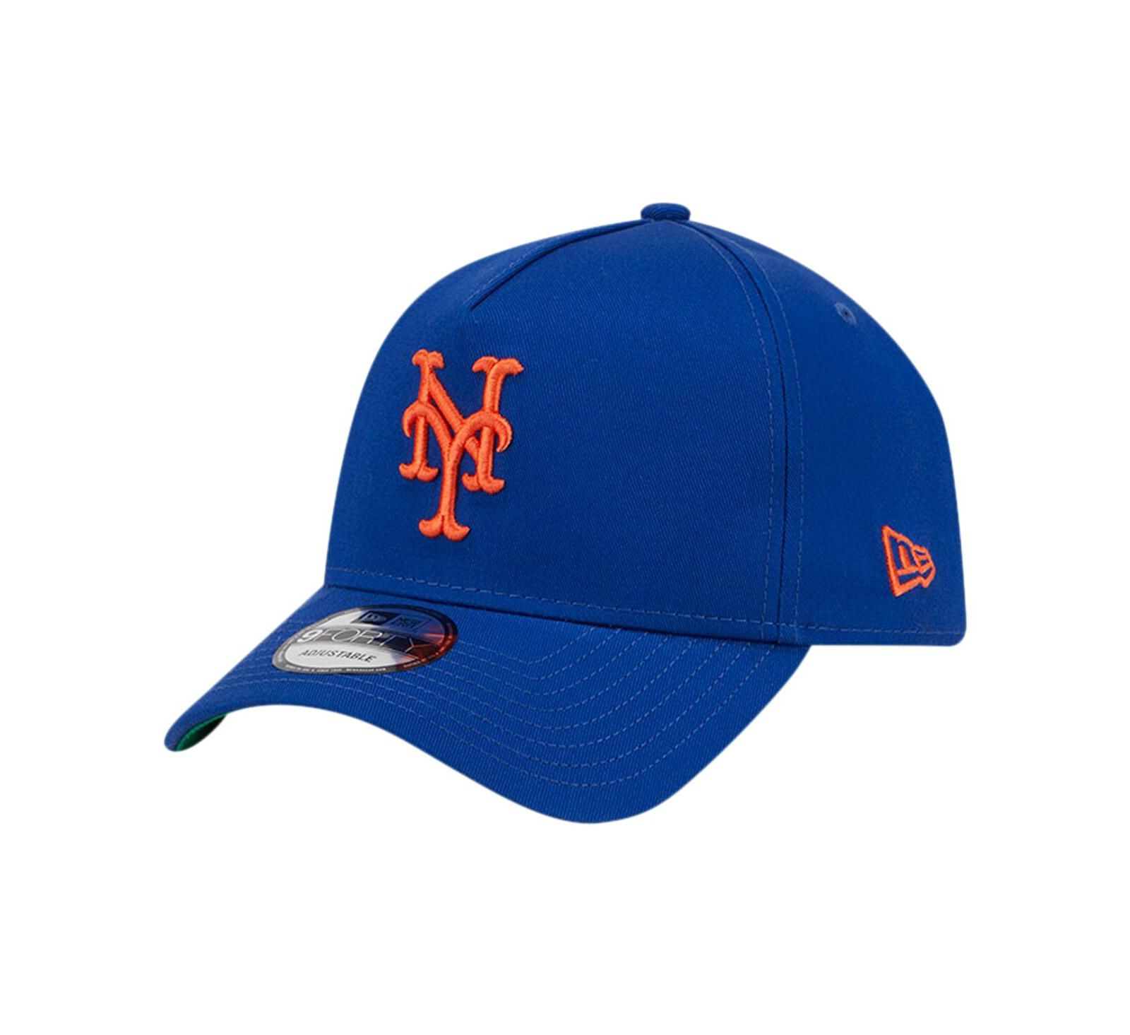 Мужская кепка New Era Royal New York Mets Team Color A-Frame 9FORTY Adjustable Hat