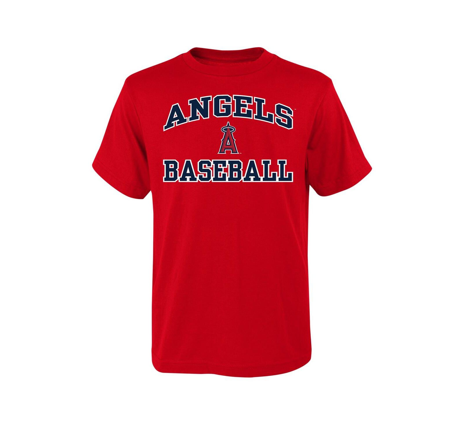 Детская футболка Outerstuff Los Angeles Angels, красная