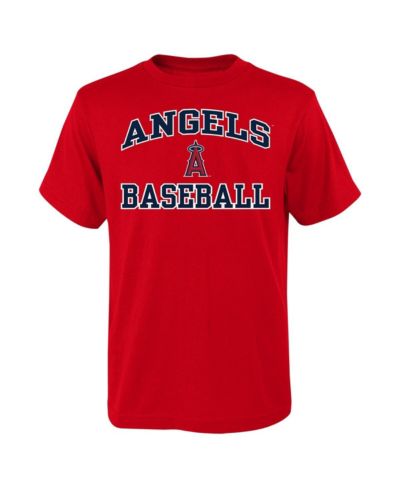 Детская футболка Outerstuff Los Angeles Angels, красная
