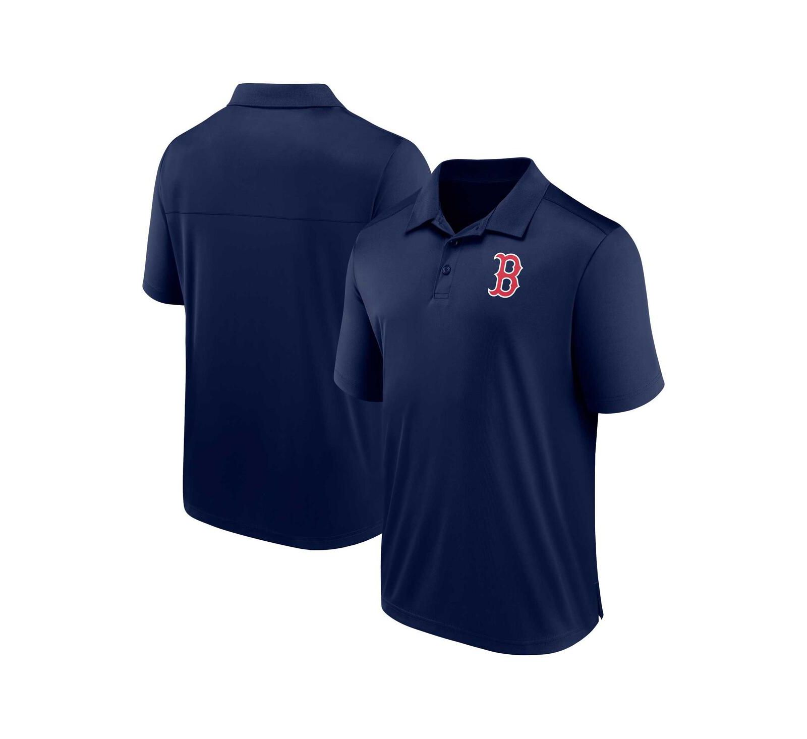 Мужская рубашка-поло Fanatics Boston Red Sox, темно-синяя