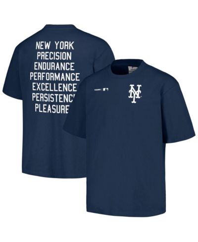 Men's PLEASURES Navy New York Mets Precision T-shirt