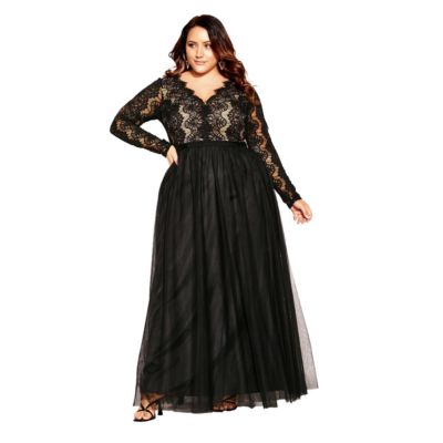 CITY CHIC Women's Rare Beauty Maxi Dress