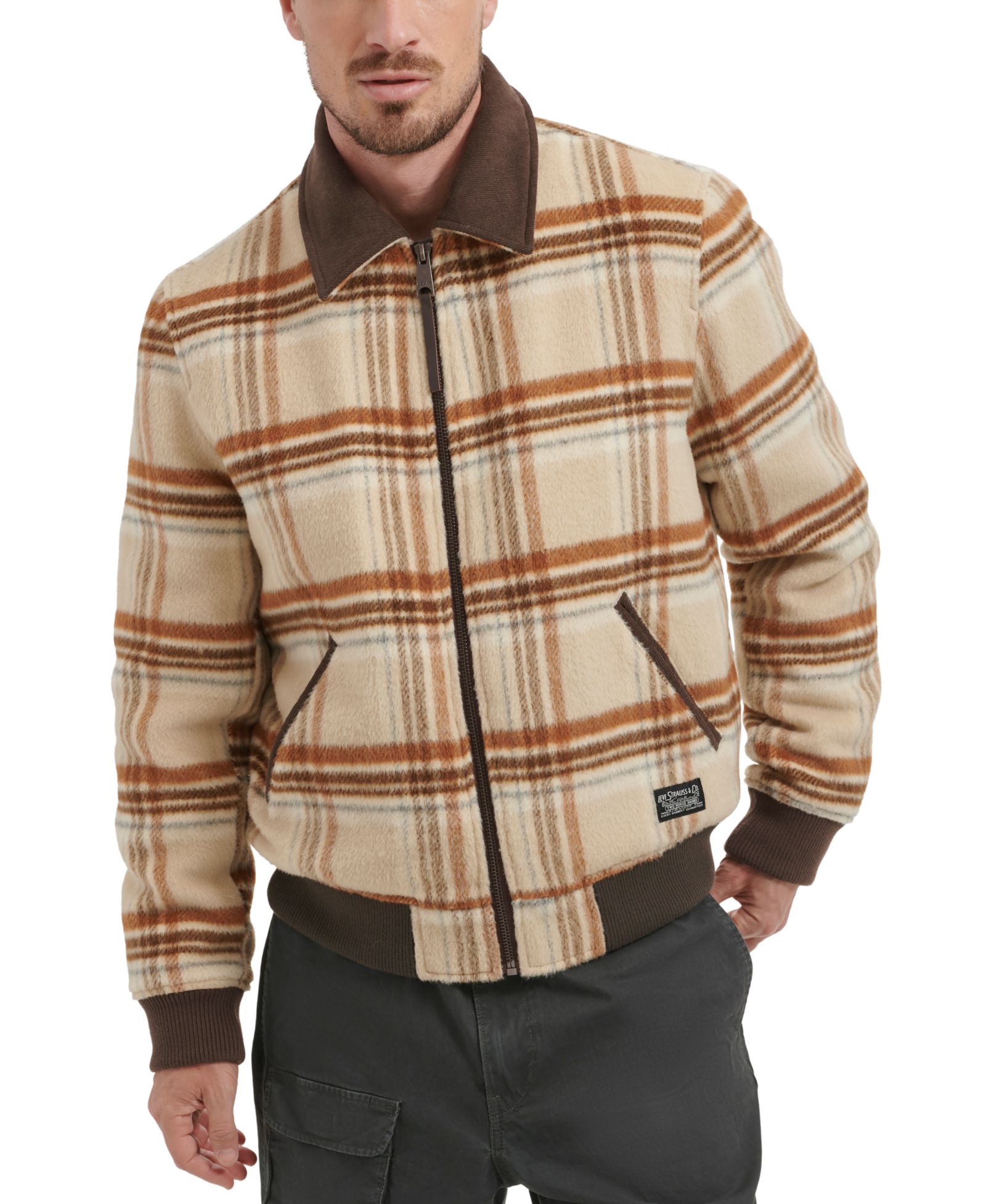 Мужская куртка Levi's® Zip Corduroy-Collar