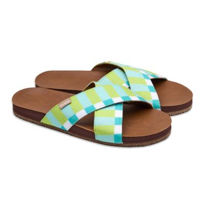 Feelgoodz Женские сандалии-шлепанцы Zensole Cascades с faux leather