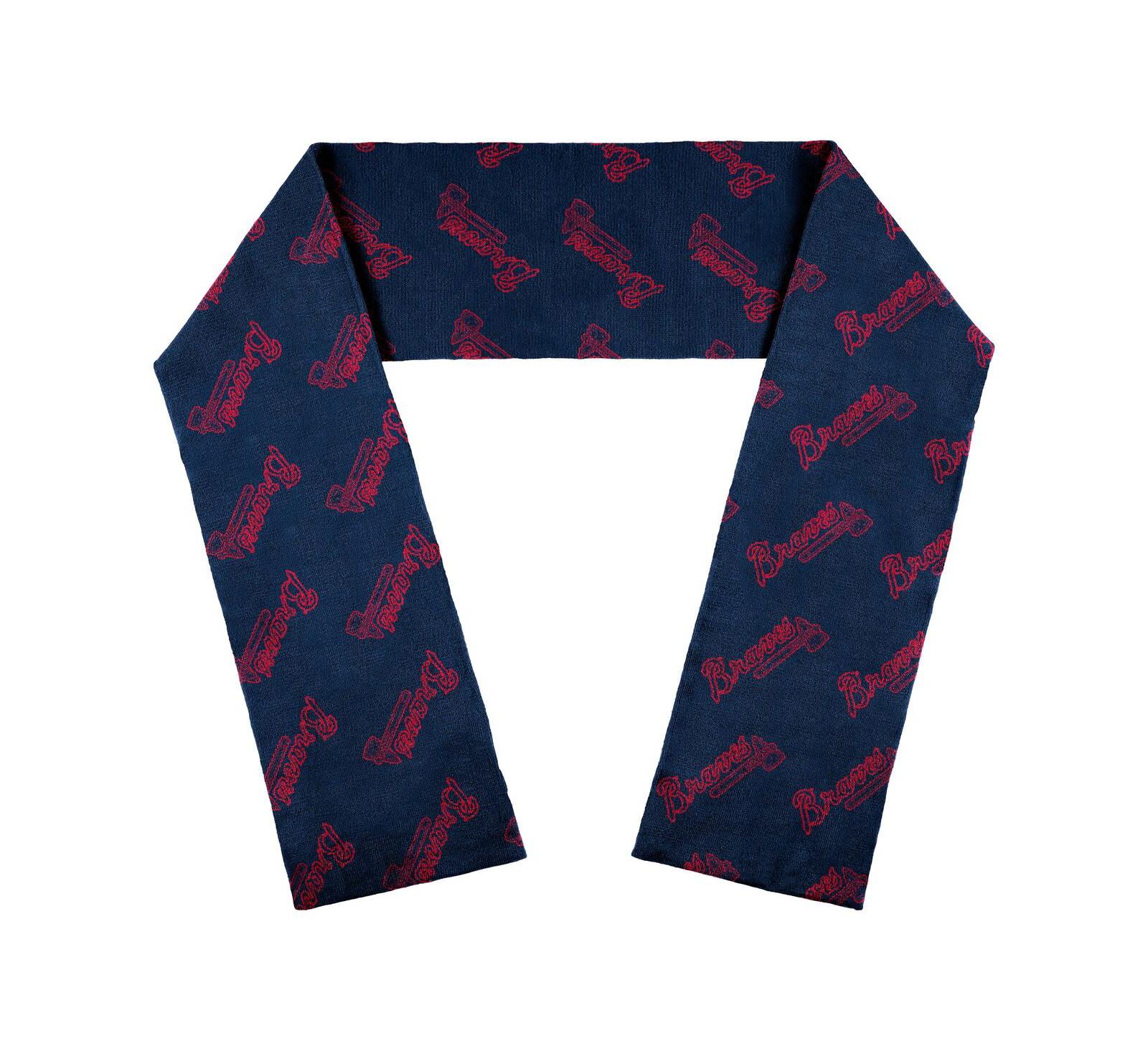 Women's WEAR by Erin Andrews Atlanta Braves Team Wordmark Scarf