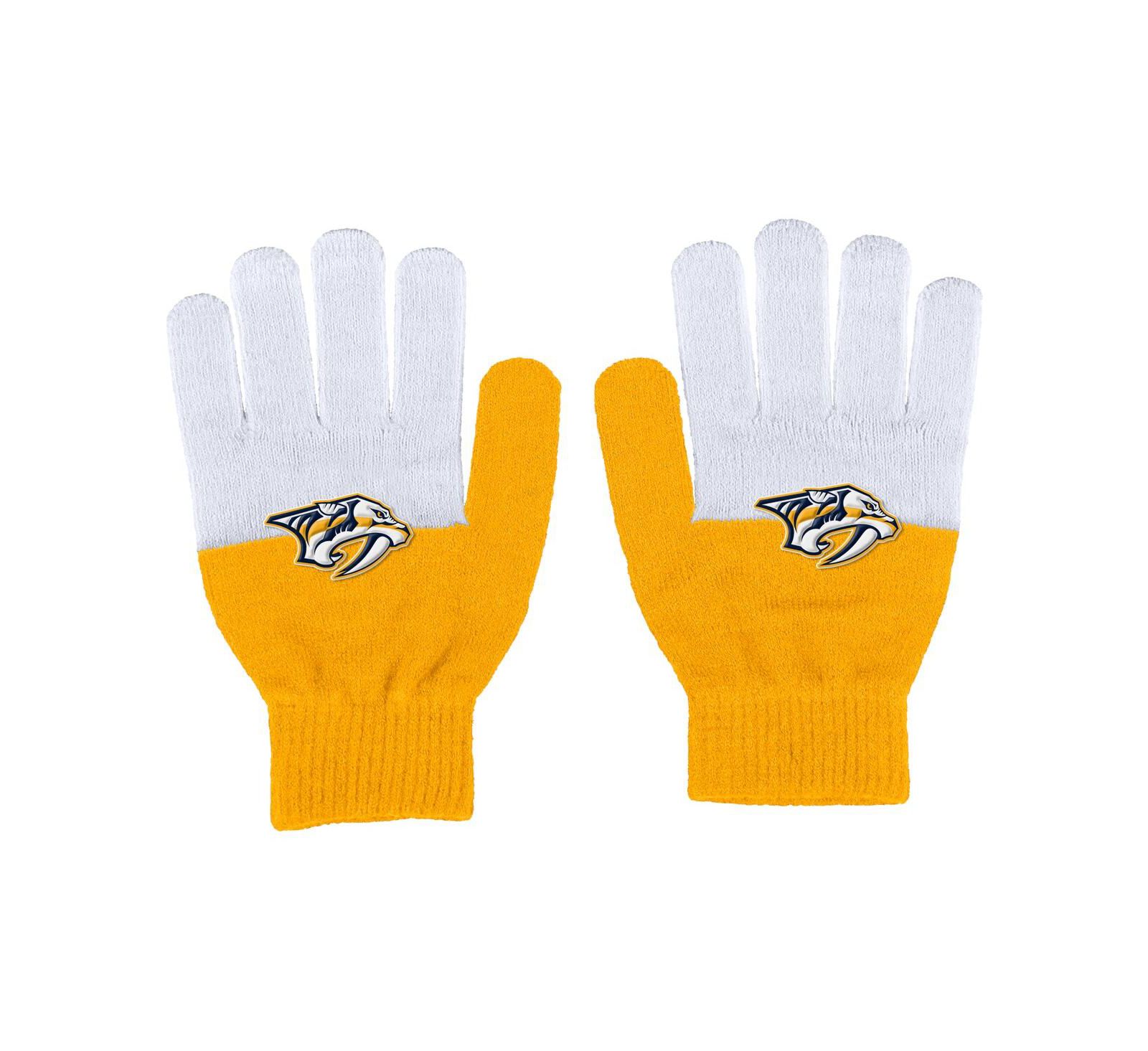 Женские перчатки WEAR by Erin Andrews Nashville Predators Color-Block