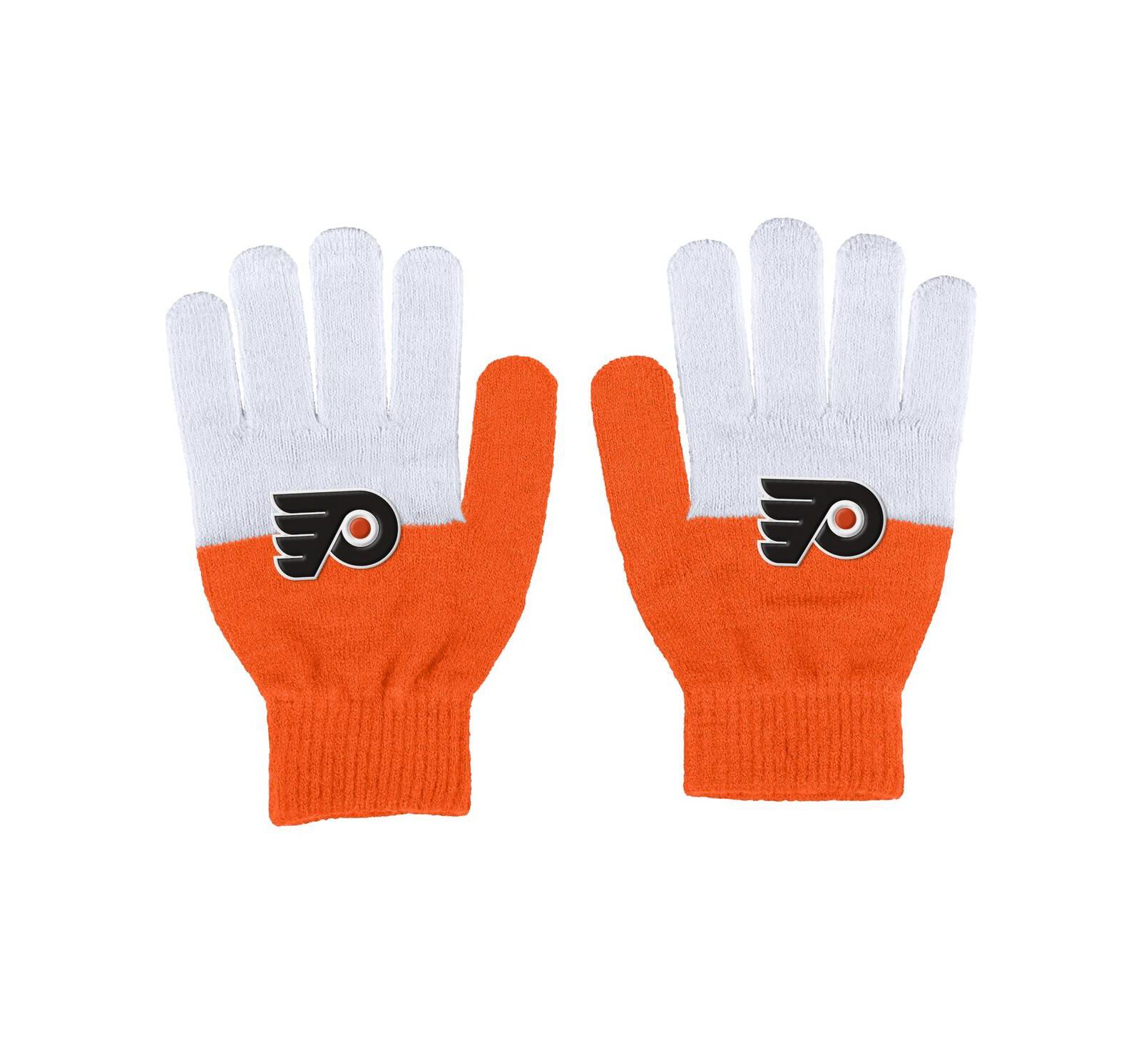Женские перчатки WEAR by Erin Andrews Philadelphia Flyers Color-Block