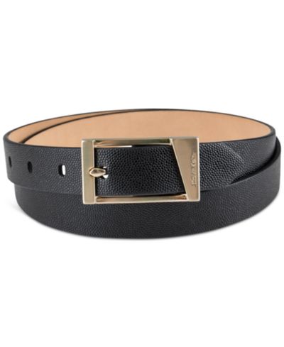 Ремень Calvin Klein Skinny Geometric Center Bar Buckle Dress