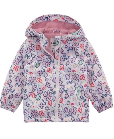 Ветровка Rokka&Rolla Toddler Girls Fleece Lined Windbreaker Rain Jacket