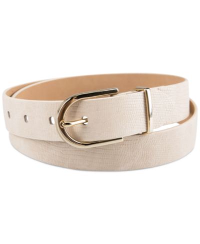 Calvin Klein Женский ремень брюк Rounded Buckle