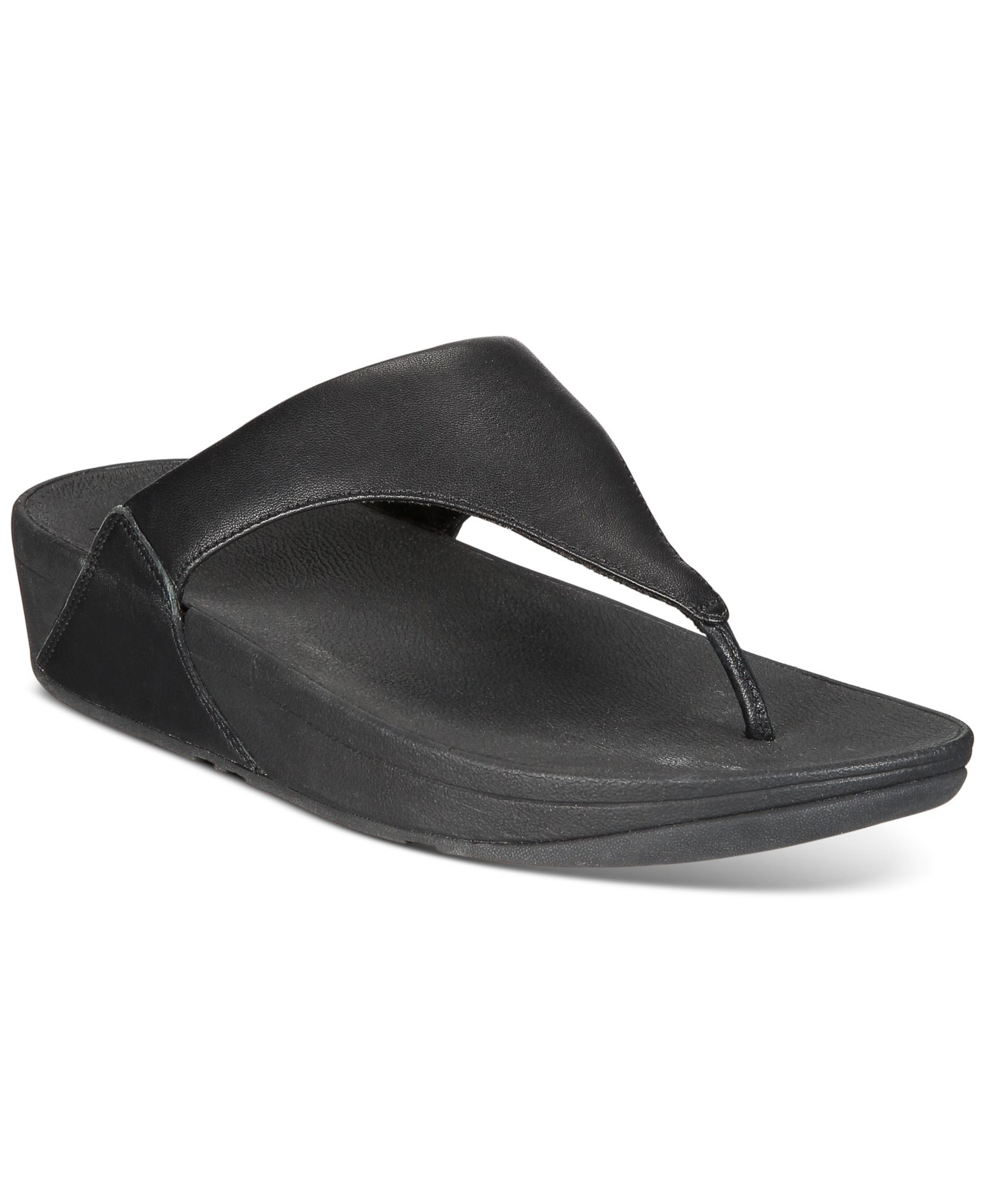 Кожаные сандалии FitFlop Lulu Toe-Thongs