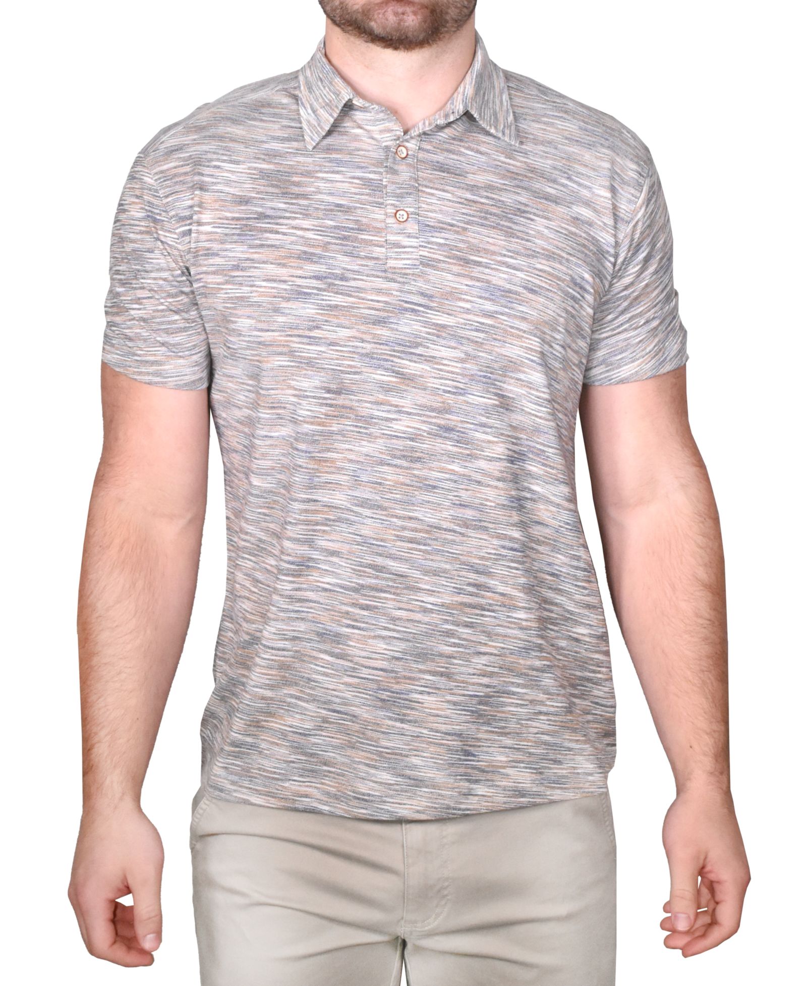 Vintage 1946 Men's Space-Dyed Polo Shirt
