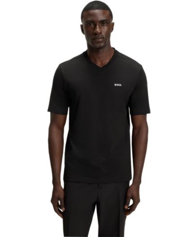 BOSS by Hugo Boss Men's Contrast Logo Regular-Fit T-Shirt