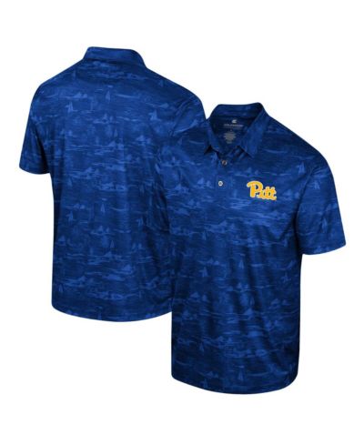 Мужская рубашка-поло Colosseum Royal Pitt Panthers Daly Print