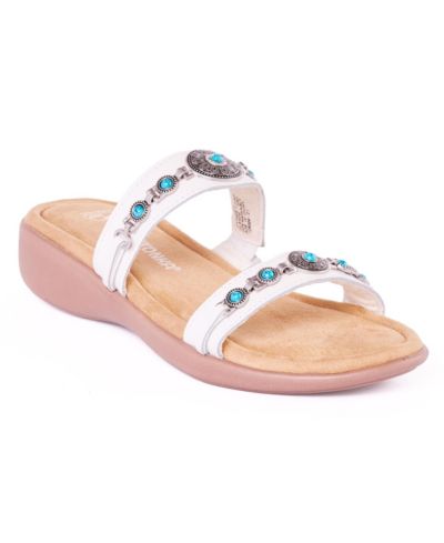 Женские сандалии Minnetonka Brenn Embellished Slide
