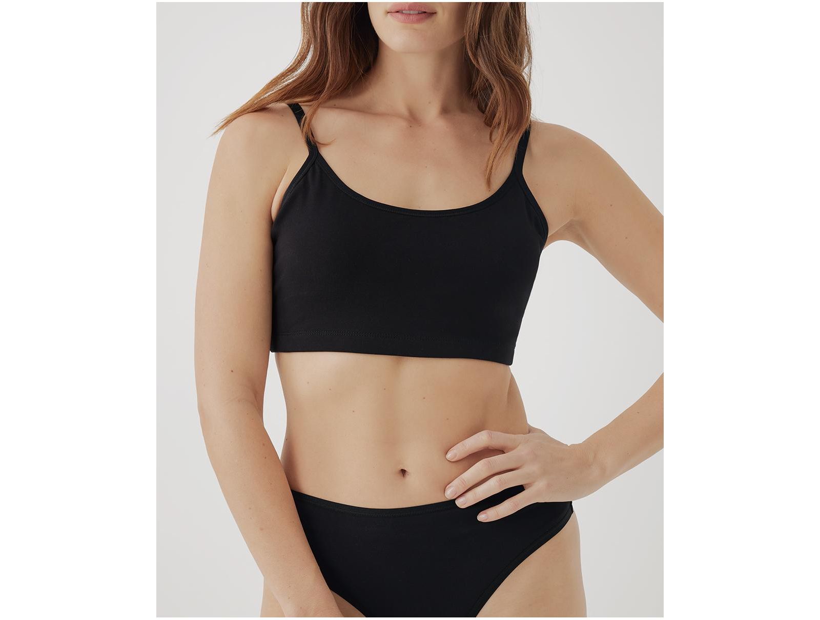 Pact Women's Everyday Strappy Scoop Bralette