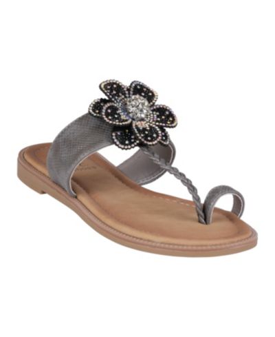 GC Shoes Женские сандалии-шлепанцы с декором Blossom Flower