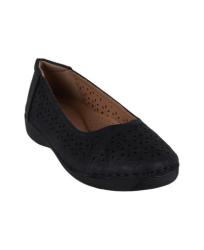 Женские слинглетки GC Shoes Women's Nysha Round Toe Laser Cut Flats