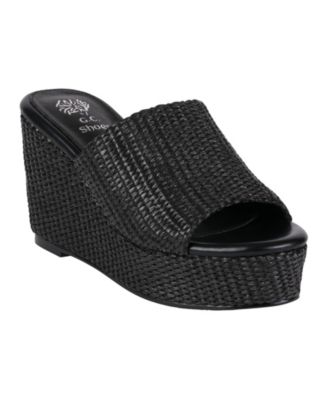 Женские эспадрильи-мюли на танкетке GC Shoes Vivica