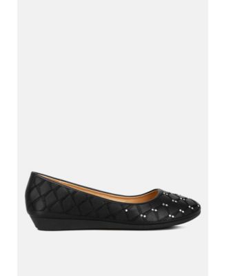 Женские балетки London Rag Gia Rhinestone Embellished 'S
