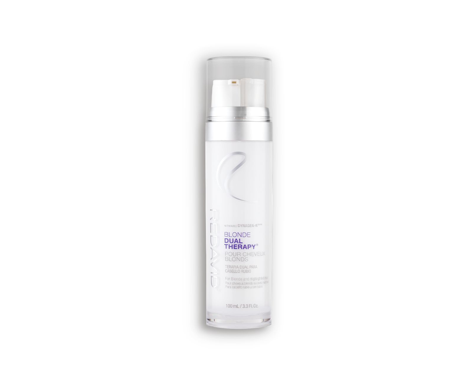 REDAVID  Salon Products Blonde Dual Therapy Two-Part Toning & Repair System for Blondes, 100 ml
