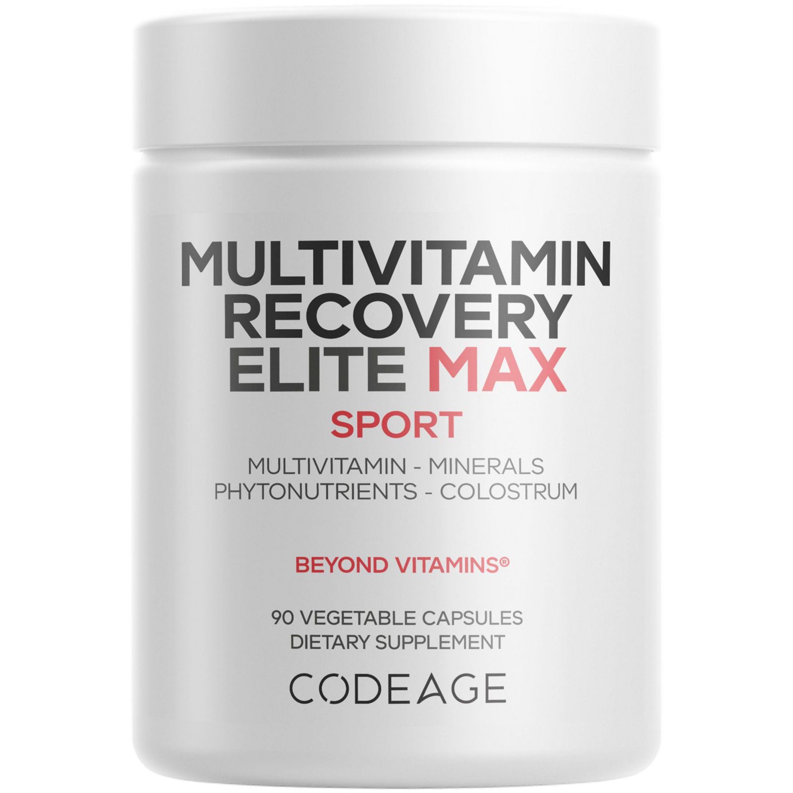 Мультивитамины Codeage Multivitamin Recovery Elite Max 90 Capsules