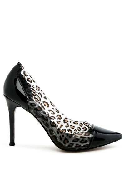 Женские туфли London Rag Candace Clear Patent Faux Leather