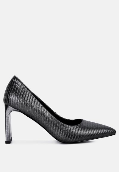 Туфли на устойчивом каблуке London Rag Womens Tickles Italian Block Heel Pumps
