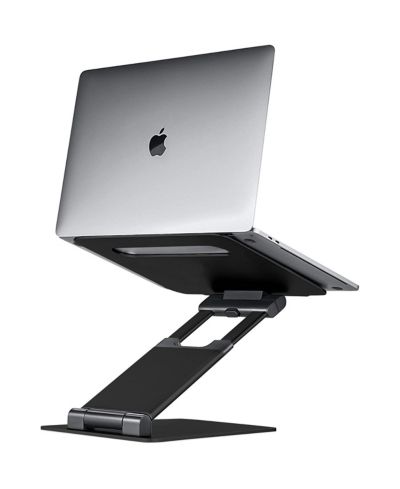Эргономичная подставка для ноутбука: регулируемая высота, совместима с MacBook, ноутбуками и планшетами 11-17"